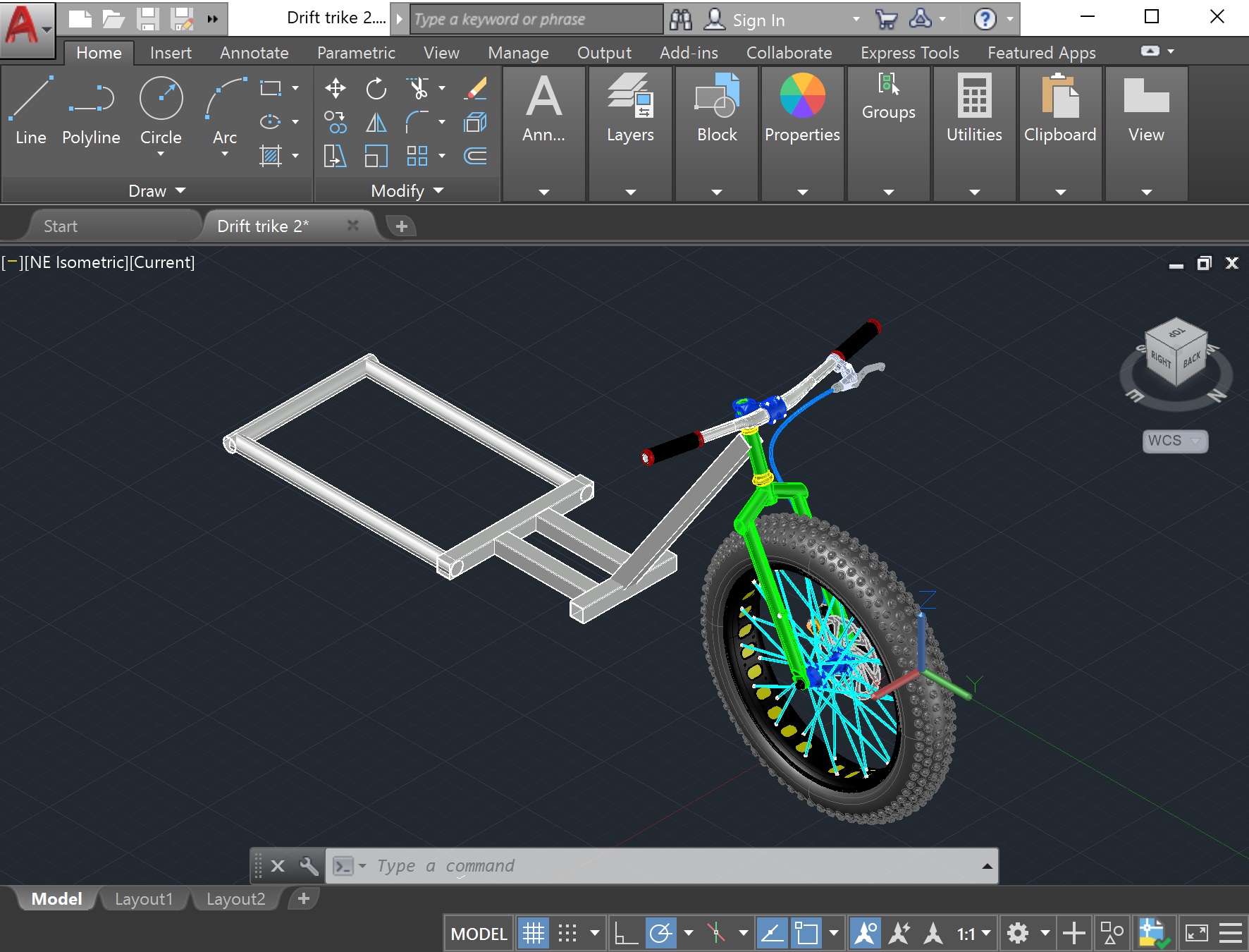 Drift hotsell trike drawings